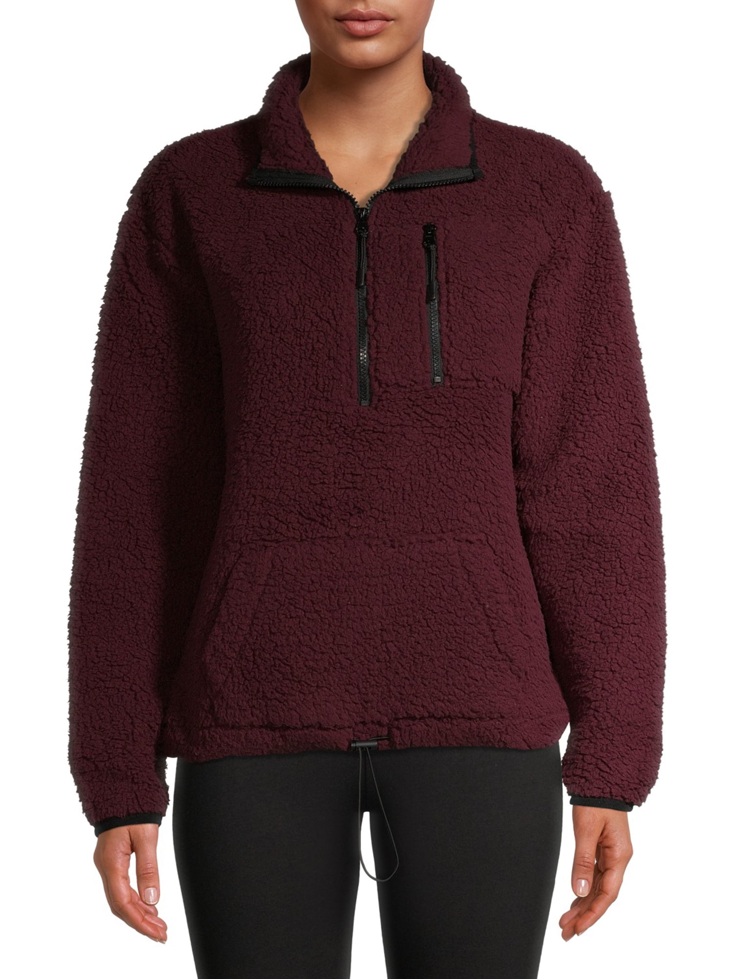 no boundaries pullover sherpa