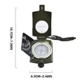 thumbnail image 3 of Dvkptbk Multifunctional Compass Multifunctional Outdoor, Graduated Scale, Gauge, Verticality Dial, Slope Meter, Night Light Travel Equipment, 3 of 9