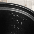 thumbnail image 4 of Housewares 16-Cup Cooked (8-Cup Uncooked) Rice Cooker, Black – One-Touch Operation with Cook & Keep Warm Functions, Perfect for Rice, Quinoa, Oatmeal, Stews & Grains, 4 of 6