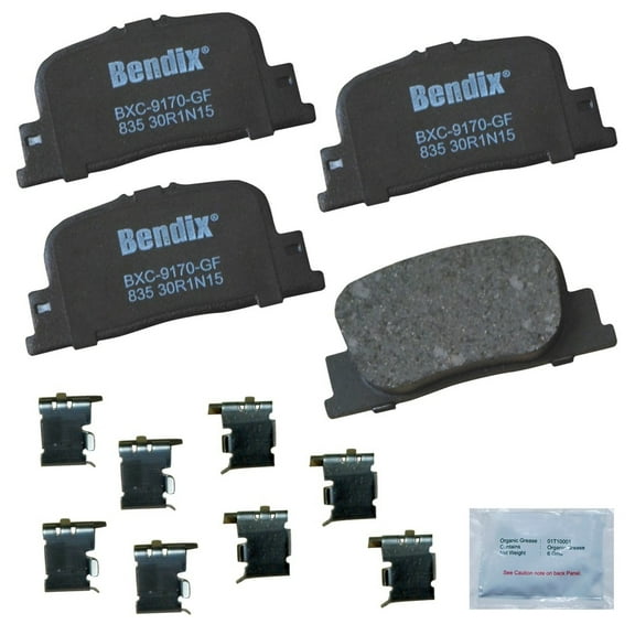 Bendix Brakes Disc Brake Pad Set Fits select: 2000-2001 TOYOTA CAMRY, 2005-2010 TOYOTA SCION TC