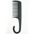 thumbnail image 4 of 1 X Shower Comb Hair Wide Tooth Dry Wet Gently Detangles Thick Long Detangling, 4 of 5