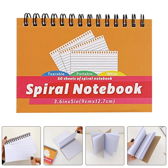 UPGRATOR Cuaderno Espiral Para Planificación Diaria Con Hojas Para Notas Y Recordatorios