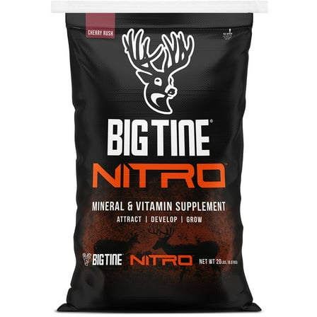 Big Tine Nitro Mineral and Vitamin Supplement for Hunting Attractants