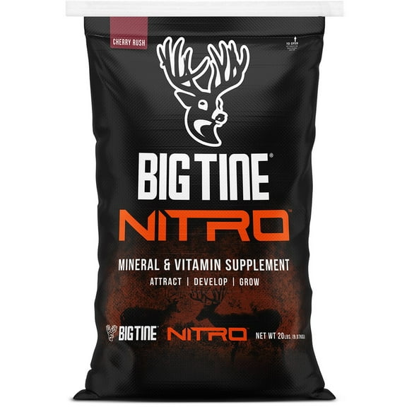 Big Tine Nitro Mineral and Vitamin Supplement for Hunting Attractants