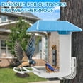 thumbnail image 5 of SEGMART Smart Bird Feeder with Camera, Solar Powered Bird Feeder Camera with AI Identify Bird Species - 11,000+ Birds, 1080P HD Camera Auto Capture Bird Video, App Notify When Birds Detected, 5 of 9