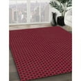 thumbnail image 3 of Ahgly Company Machine Washable Indoor Rectangle Transitional Crimson Red Area Rugs, 2' x 4', 3 of 7