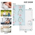 thumbnail image 4 of Ryvnso Flowers Bows Cotton Hand Towels Sets Face Towel 2 PCs Bathroom Decorative, 4 of 7