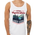 thumbnail image 2 of Camp Crystal Lake Tank Top Unisex Large White, 2 of 5