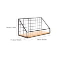 thumbnail image 2 of LABSERRON Floating Shelf With Hooks Black Metal Wrought Iron Style 1 Set 9.4X5.5X4.5in, 2 of 8