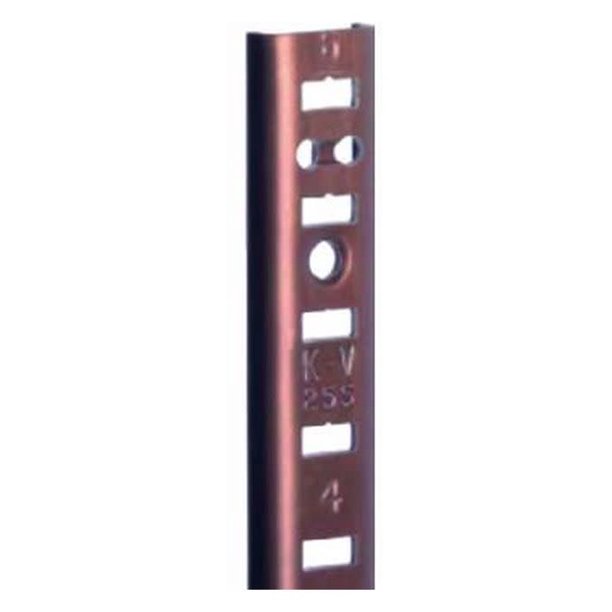 Knape And Vogt 255 60 255 Series 60" Long Single Slotted Track Shelf