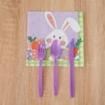 thumbnail image 7 of Easter Disposable Tableware Bunny Egg Letter Print Dishes Paper Cups Forks Spring Party Supplies, 7 of 7