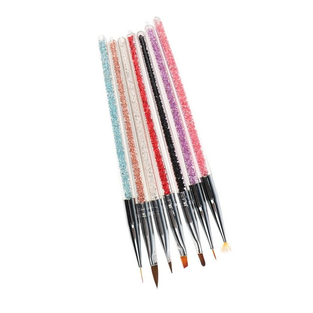 7Pcs Design Polish para 3D Acrílico Dibujo Pintura de de Imitación Manicura Kit de Herramientas de