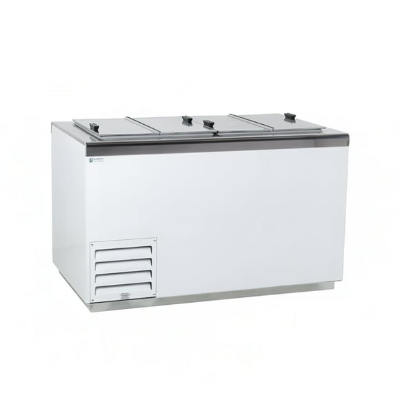 Excellence Industries HFF-8HC 54 1/4 Pouces Armoire à Crème Glacée Autonome avec Capacité de 21 Bacs - Blanc, 115v