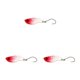 thumbnail image 3 of Eigraketly Kit de cucharas para trucha, aparejos de pesca, , señuelo de pesca, de un solo gancho, cebos de hundimiento para lubina de agua Type1 NO1, 3 of 6