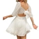 thumbnail image 4 of Sonducket Vestido de verano con hombros descubiertos para mujer, vestidos holgados de cintura alta para chica de citas, ropa de playa, regalo Type2 NO2, 4 of 6