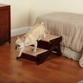 thumbnail image 3 of Pet Studio Convertible 13 Inch Tall Nonslip Cat Dog Pet Stair Ramp, 2 Step, Pine, 3 of 5