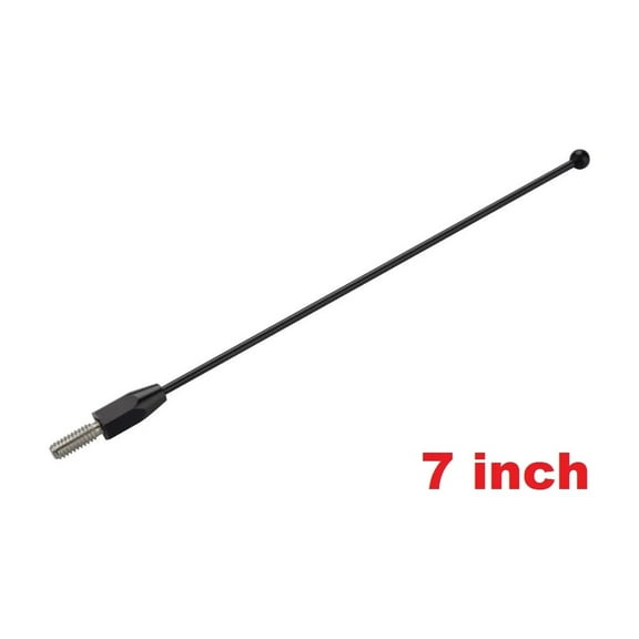 7" inch Black Stainless Antenna Mast Power Rod Radio AM/FM for TOYOTA COROLLA 2003-2008
