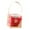Red S 7.6cmx6.8cm, variant on Esquirla Persimmon Ceramic Candy Jar Tea Storage Jar Candy Bowl Gift Tea Container Tea Canister Wedding Candy Box for Wedding Birthday Red S 7.6cmx6.8cm