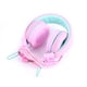 thumbnail image 3 of Auriculares con cable con micrófono incorporado Ordenador portátil Teléfono móvil Niños Orejeras suaves Protección auditiva Control de línea Auriculares Rosa 3,5 mm Inevent EL005087-04B, 3 of 7