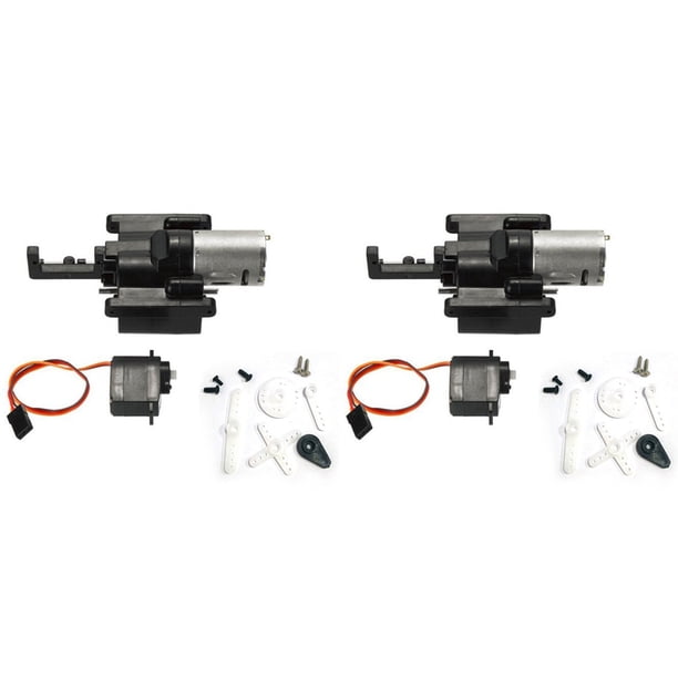 2X Caja de Engranajes de Cambio de Velocidad para B-1 B-24 B-16 C-24 1/16 4WD 6WD