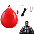 thumbnail image 2 of 2Pcs Water Heavy Bag with Water Injector Hook Sling Heavy Bag Water Punching Bag for Household Hanging Boxing, 2 of 7