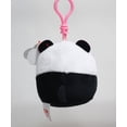 thumbnail image 3 of Ty Squish-a-Boos (Plastic Key Clip) - Bamboo the Panda  - Stuffed Animal, 3 of 6