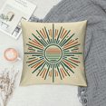 thumbnail image 2 of Wuche Sun Sunshine Soft Pillow Covers, Boho Colorful Nature Sunset Decorative Pillowcase, Minimalist Simple Abstract Modern Art Decor Decorations for Home Bedroom  Multiple specifications, 2 of 5