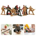 thumbnail image 6 of 200Pcs Plastic Army Men Miniature Soldier Figures Army Men Figures Soldiers Toys, 6 of 6