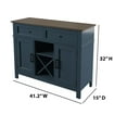 thumbnail image 5 of Twin Star Home Sideboard with Wine Bottle Storage, 5 of 8