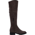 thumbnail image 2 of GUESS Womens Gray Almond Toe Block Heel Zip-Up Boots Shoes 6, 2 of 3
