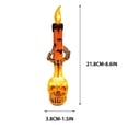 thumbnail image 3 of JHyouerji Candlestick Lamp,Skeleton Hand Skull LED Candlestick Lamp, Flickering Spooky Tabletop Ornament for Mantel Haunted House Indoor Halloween Party Home Decor, 3 of 6