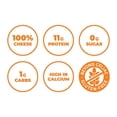thumbnail image 3 of Cheese Snack Moon Cheese Cheddar Believe It, 28 g, paquete de 12, 3 of 8