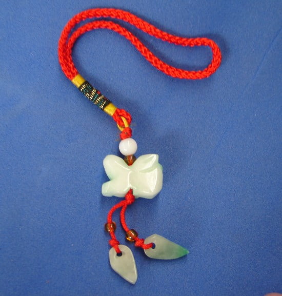 Details about   Handmade Ladies Oriental Chinese Cute Zodiac Piglet Jade Adjustable Necklace