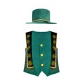 thumbnail image 5 of FEIFLY Child Outfits Sets Kids Children Court Dress Party Performance Outfit Elegant Attire For St. Patrick's Day Events Carnival Party Clothes, 5 of 7