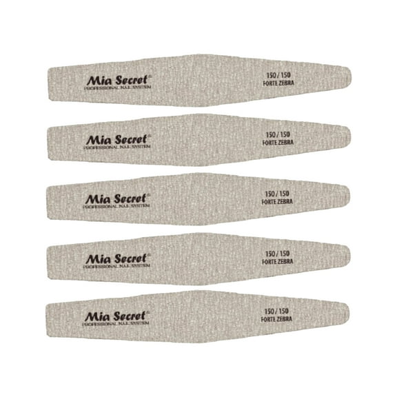 Mia Secret - NAIL FILE - SPEEDY ZEBRA DIAMOND #150 (Z03-D 150-150) x 5