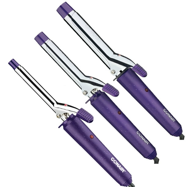 Combo Tenazas Conair Para Cabello Medidas Diferentes 1/2, 3/4,