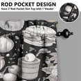 thumbnail image 5 of Kitchen Food Cooking Chef Kitchen Curtains and Valances Set - 3 Piece Kitchen Curtains Sets with Valance for Windows Rod Pocket Machine Washable Kitchen Decor Decorations (54"x18"+2x27.5"x24"), 5 of 6