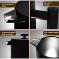 thumbnail image 5 of Rust-Free, Dishwasher Safe Silver French Press – 304 Grade Stainless Steel, 34 Oz, Double Wall Insulated, 4-Level Filtration System, Includes 2 Extra Filters, 5 of 10