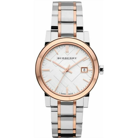 Burberry Two-Tone Stainless Steel Ladies Watch BU9105