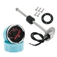 thumbnail image 2 of 240-33ohm Fuel Level Gauge Stainless Steel Marine Fuel Level Gauge Sensor For Car Boat Indicator E-F Range ,Rugged Construction, 2 of 7