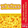 thumbnail image 1 of No Yolks Extra Broad Egg White Noodles Pasta, 1 of 4