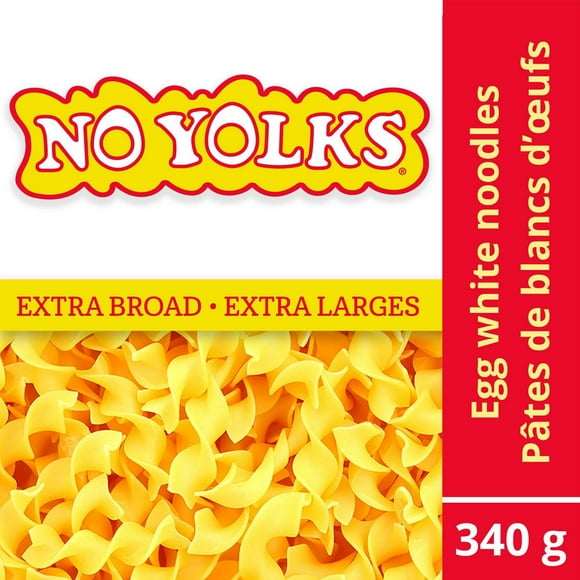 Pâtes No Yolks Nouilles de Blancs D'œufs Extra Larges