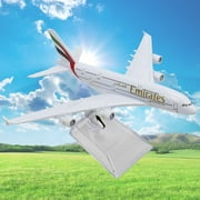 1:400 Alloy Emirates Airlines A380-800 Simulation Passenger Aircraft Model Decoration Model Plane Toy Airplane Birthday Gift