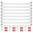 thumbnail image 1 of Uxcell 170mm (6.69") Universal Light Fixture Mounting Bracket Kit, Light Crossbar Round Ceiling Plate with Screw 8 Set, 1 of 7