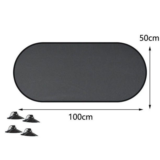 Typpkmm New Car Window Sunshade Cover with Block for Kids Car Side Window 4PCS
