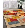 thumbnail image 2 of Ahgly Company Indoor Square Contemporary Red Abstract Area Rugs, 5' Square, 2 of 6