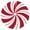 A, variant on Tree Skirt，Red Swirl Christmas Tree Skirt Sweet Candy Cane Red And White Ornaments Home Party Decoration