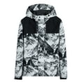 thumbnail image 3 of Nmnitkp Rain Jacket Abrasion Resistant Women Lightweight Waterproof Windbreaker Jacket Hooded Packable Rain Coats with Pockets & Plus Size Breathable & Comfortable Women Coat(Plus Size), 3 of 3