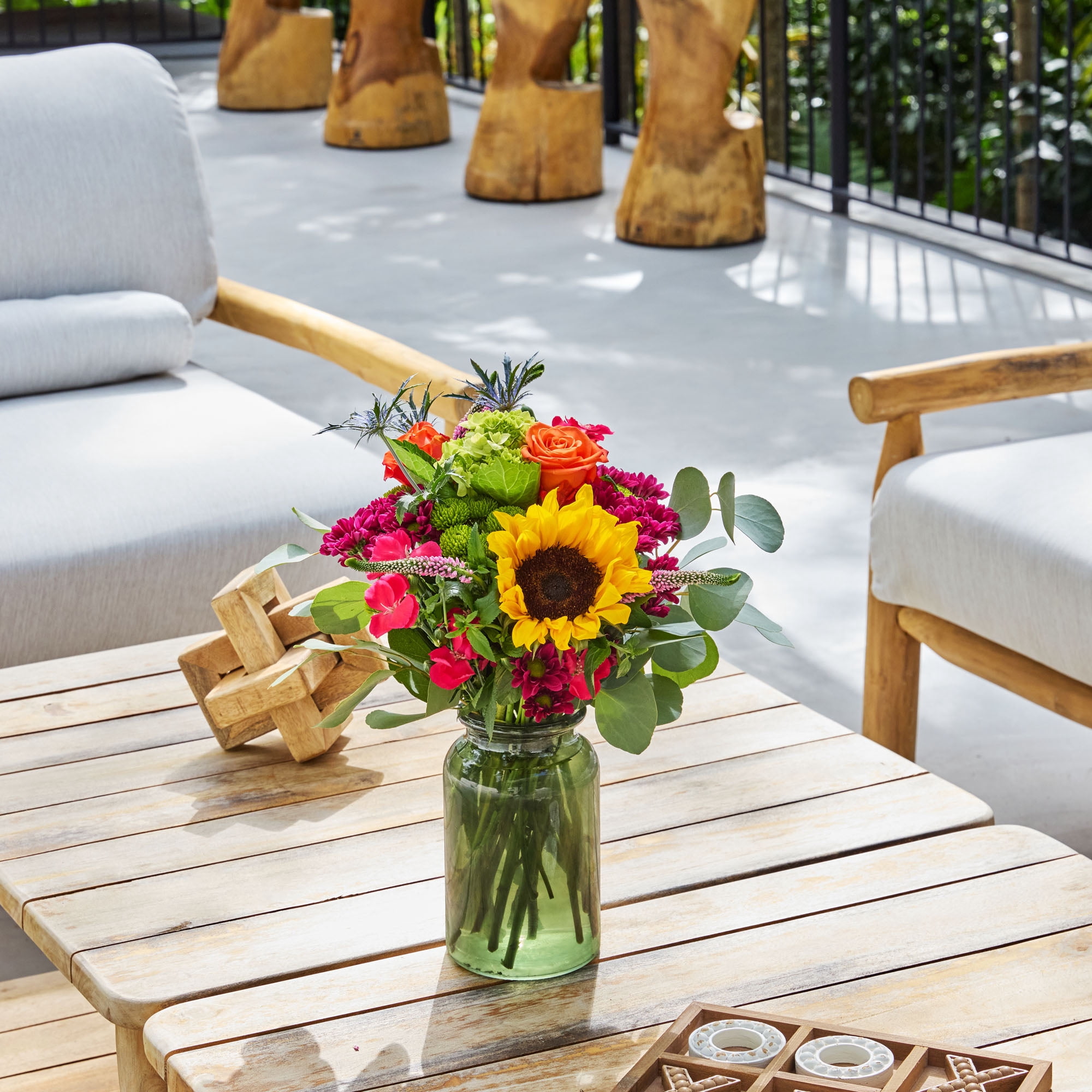 Mixed Flower Bouquet Extra Large with Vase