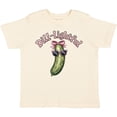 thumbnail image 3 of Inktastic Dill-lightful Pickle Girls Toddler T-Shirt, 3 of 5